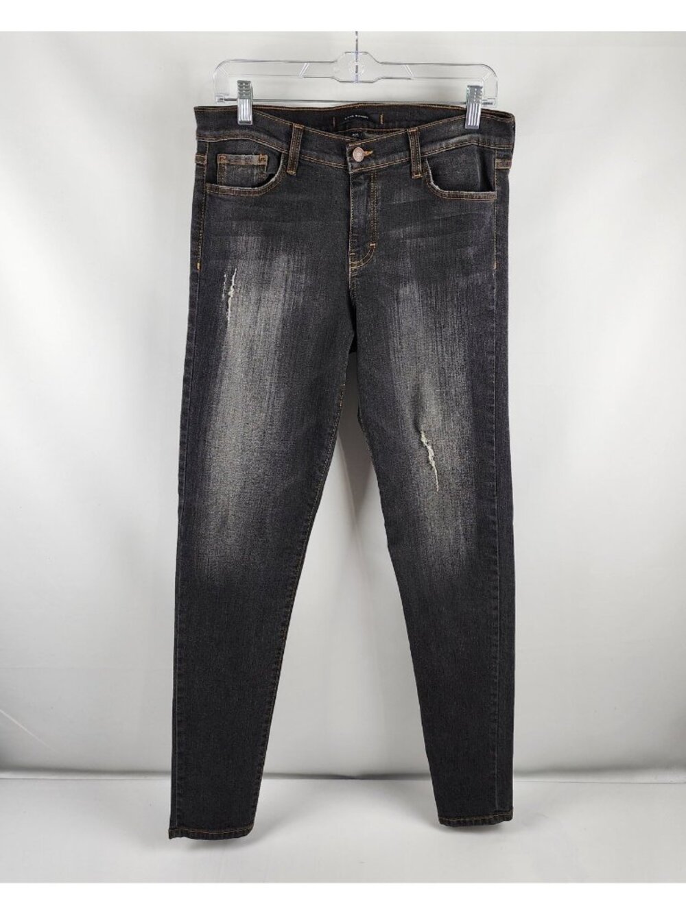 Flying Monkey Jeans Womens 31x31 Black Ankle Leg Denim Jeans L8047R USA